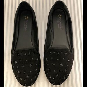 Princess Vera Wang Smoking Flats